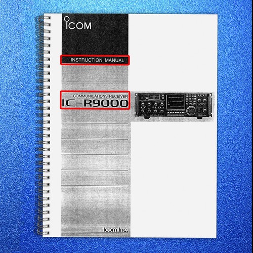 Icom r9000 receiver - icom,