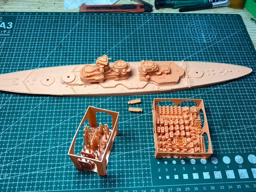 Kit modellino non dipinto