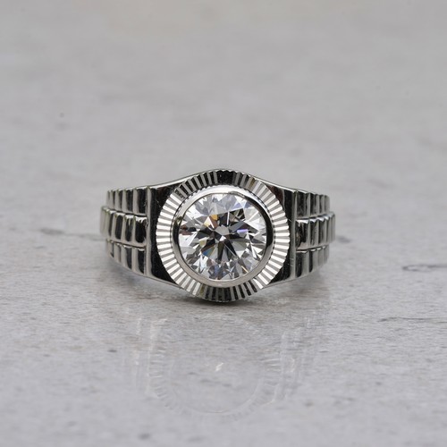 Anello uomo platino - uomo,