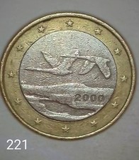 Moneda de 1 euro .Finlandia