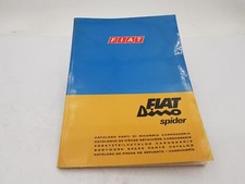 Manuale officina catalogo parti di ricambio di carrozzeria Fiat Dino Spider 2^ed