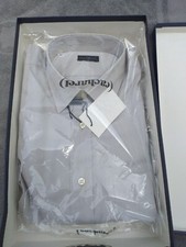 Cacharel camicia uomo maniche corte. 100% cotone color ghiaccio. Nuova
