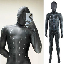 Tuta Muscolare Nera Body