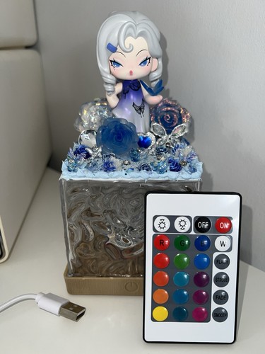 Dodo nami farfalla blu - blu, resina