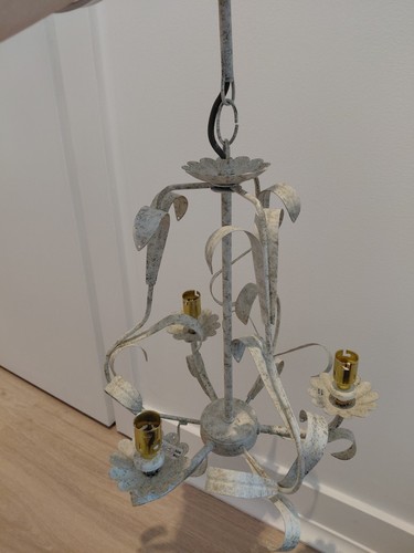 Lampadario shabby chic