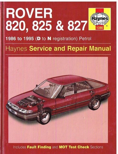Rover 820 825 - 825, (incl