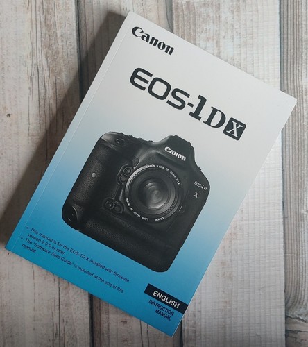 Canon eos 1dx - 1dx, manuale