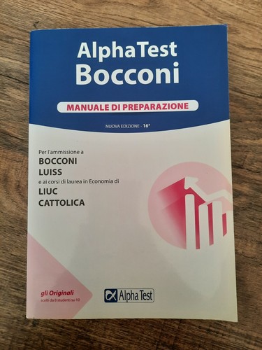 Alpha test bocconi manuale - manuale, di