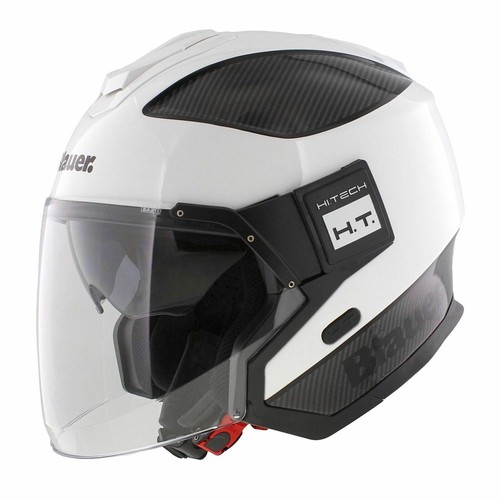 Casco jet blauer - jet, bianco