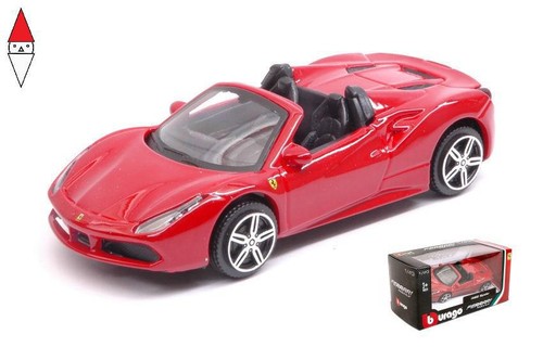 Burago ferrari 488 spider - ferrari,