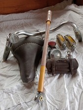 Manubrio bicicletta Bianchi 1958-pompa Impero Silca -altri accessori vintage