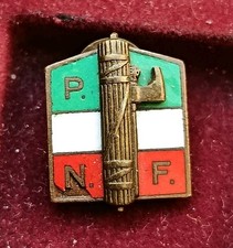 Ww2 Ventennio Spilla PNF Pagani Milano Smalto Mancante