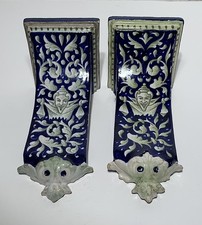 Antica COPPIA MENSOLE STAFFE