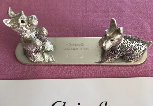 Christofle chiens fox - christofle, -2