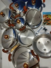 Batteria pentole acciaio inox 18/10