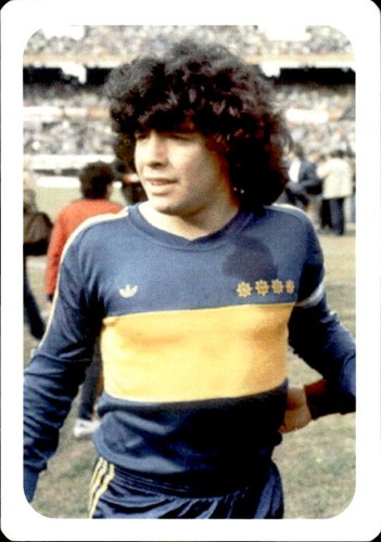 Card calendario maradona - card,