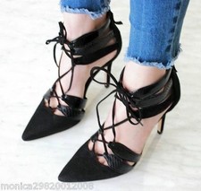 ZARA SCARPE COMBINATE IN PELLE