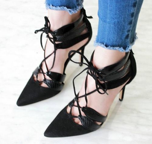 Zara combined leather high - zara,