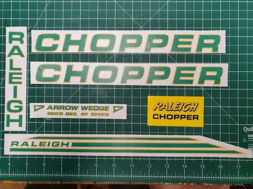 Raleigh chopper decal set - mk,