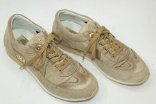 PACIOTTI Women shoes sz 6,5 Europe 37 beige suede leather sneakers S8499
