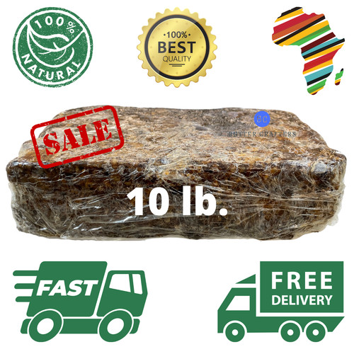 Sapone nero africano crudo - , 10