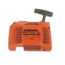 motosega CASTOR ALPINA 450 ricambio COPERCHIO di AVVIAMENTO trascinatore usato