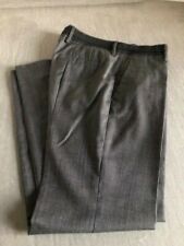 Prada originale pantalone donna pura lana 42 grigio/ woman's trouser