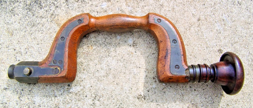 Antique vintage wood and brass - vintage,