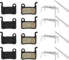 4 Paia Di Pastiglie Freno in Resina per Freni a Disco per Bicicletta Deore XT XT