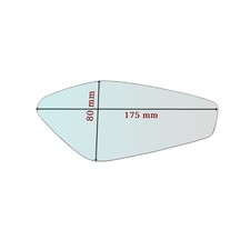 Specchio Retrovisore Posizione Sinistra Compatibile con Ducati DIAVEL