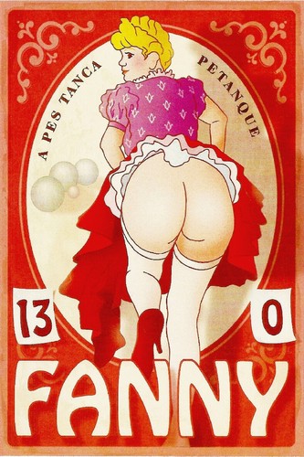 Fanny pétanque poster - fanny,