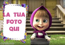 Cialda MASHA E L'ORSO