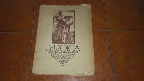 Ettore cozzani eroica - cozzani, l'eroica