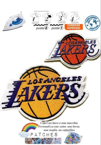 Patch los angeles lakers - lakers, logo