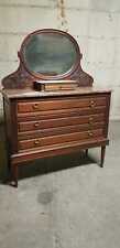 COMO ARTE DECO' CASSETTONE CON SPECCHIERA INIZII 900 DA RESTAURARE