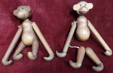 COPPIA SCIMMIE IN LEGNO - KAY