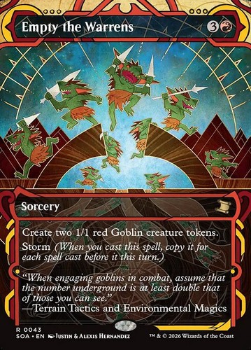 Mtg empty the warrens - mtg,