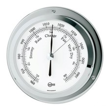 Barigo chrome brass barometer - barigo,