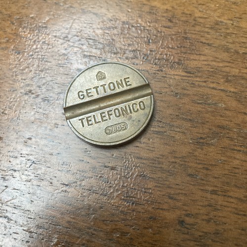 Gettone telefonico raro 7805 - telefonico,