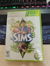 The Sims 3 (Microsoft Xbox 360, 2010) CIB completo di scatola, disco quasi come nuovo