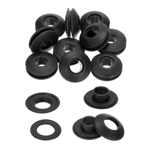10pz occhielli plastica - plastica,, per
