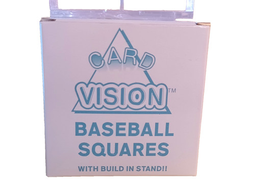 Display card vision baseball - card,
