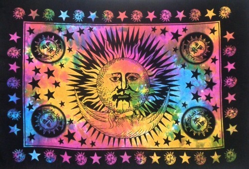 Arazzo sun moon parete - arazzo,