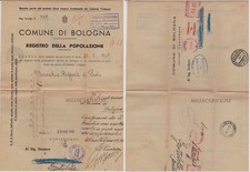 BOLOGNA: 1949 Letter