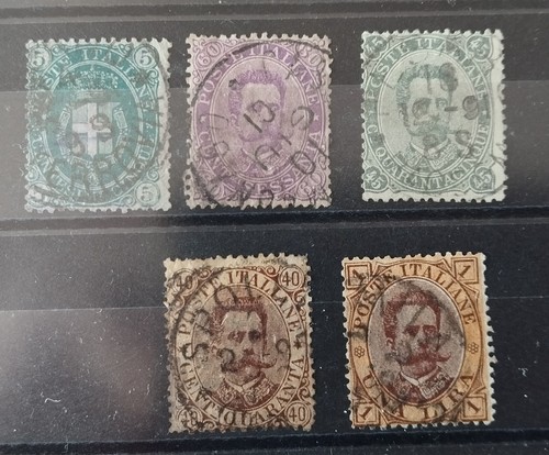 Italia regno 1889 serie - italia,