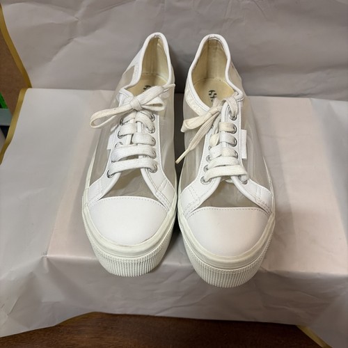 Superga mesh leather sneaker - superga,