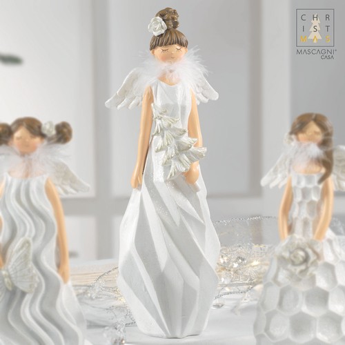 Mascagni angioletto con piume - angioletto,