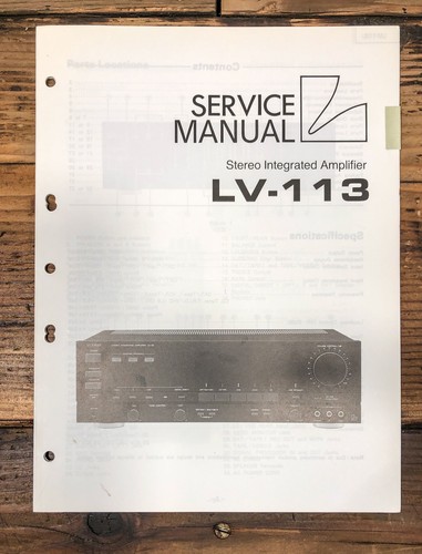 Luxman 113 amplificatore - luxman,