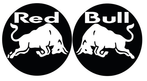 Redbull energy drink vinyl - 4x,