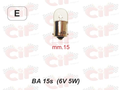 Lampadina 15s luce - 15s, 5w)
